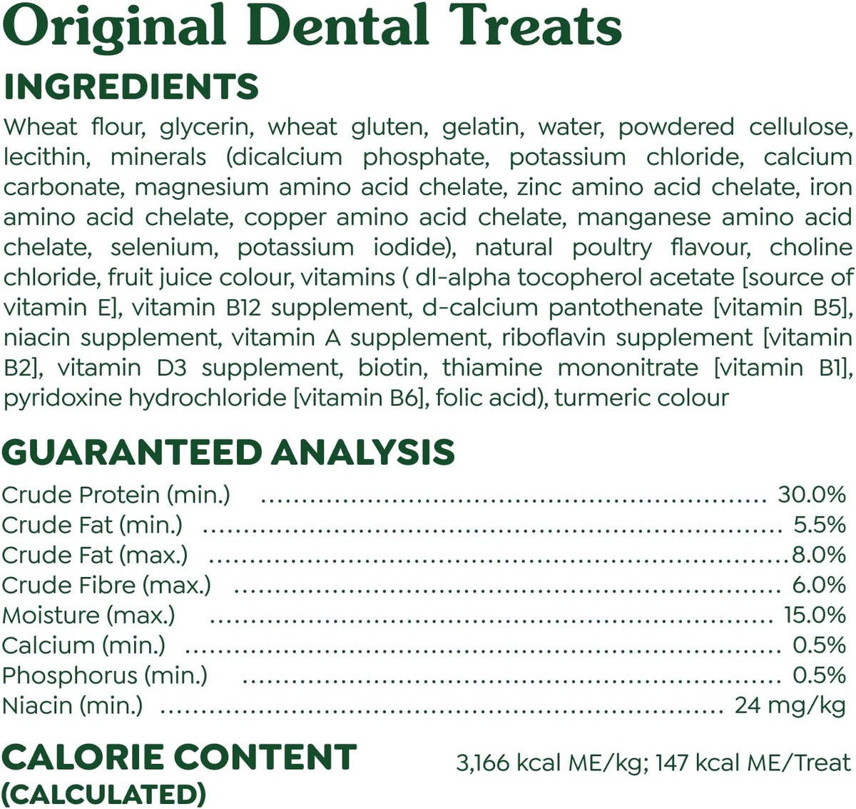 Delicious GREENIES Original Dental Treats for Small Dogs - 130 Count, 1.02kg Pack for Healthy Teeth and Fresh Breath