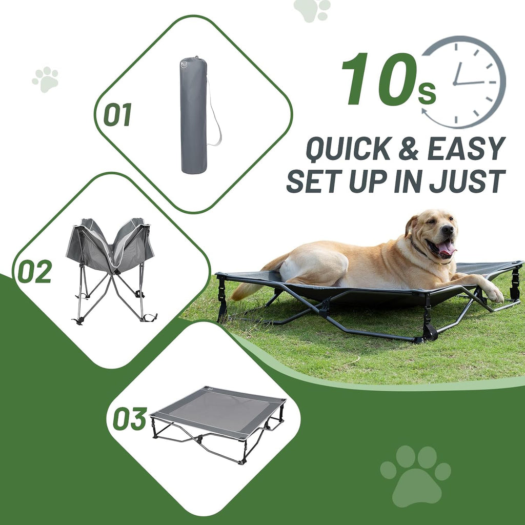 Elevated Outdoor Dog Bed
