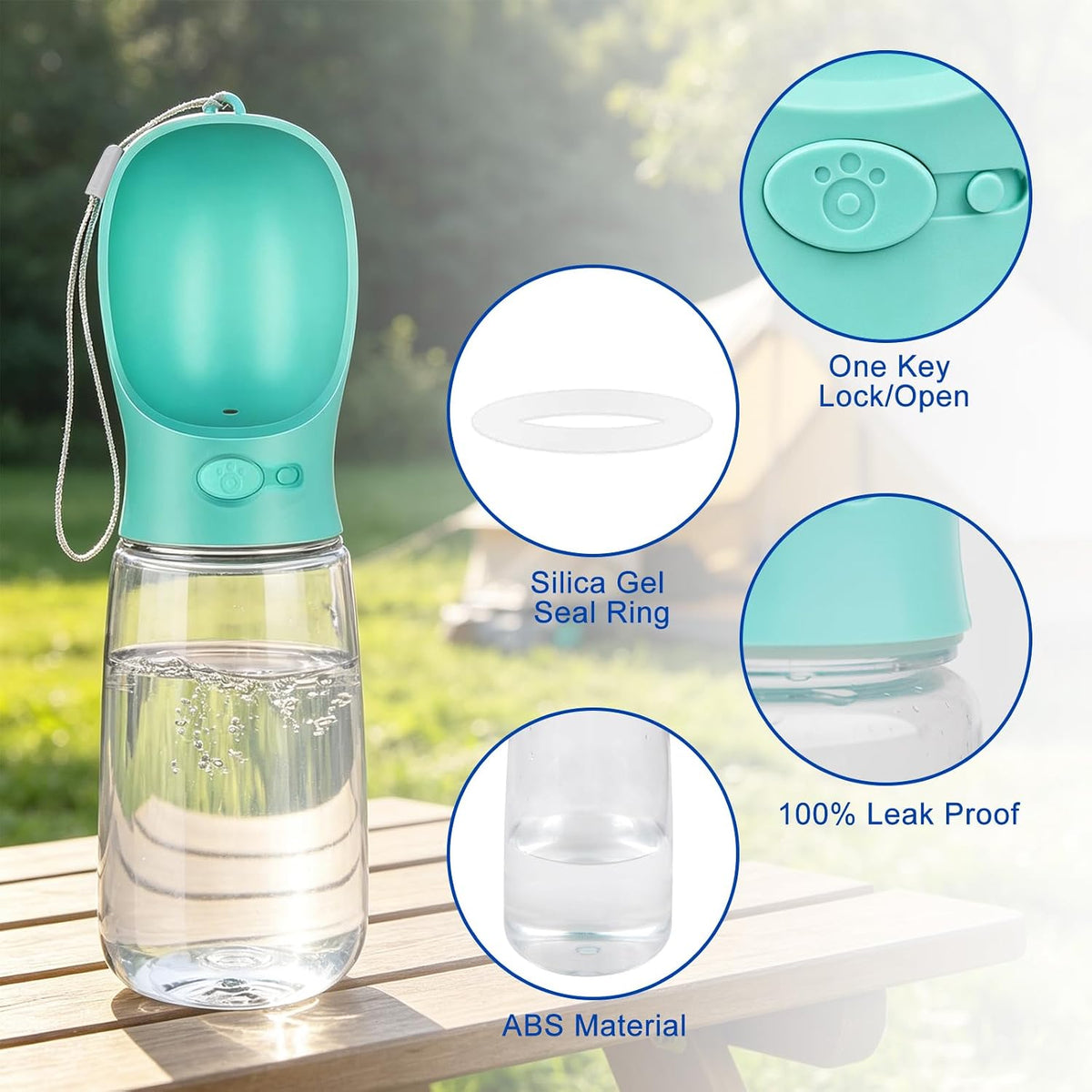 Portable Dog Water Bottle