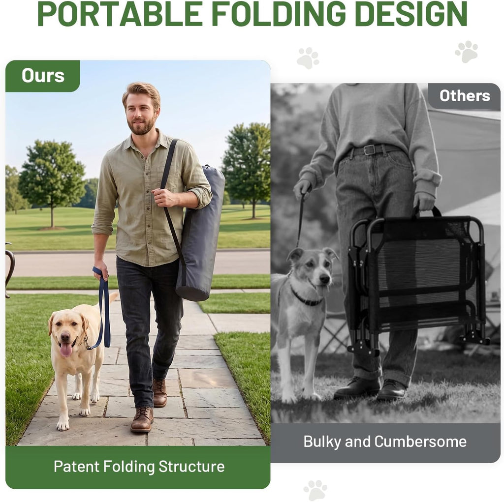 Elevated Outdoor Dog Bed