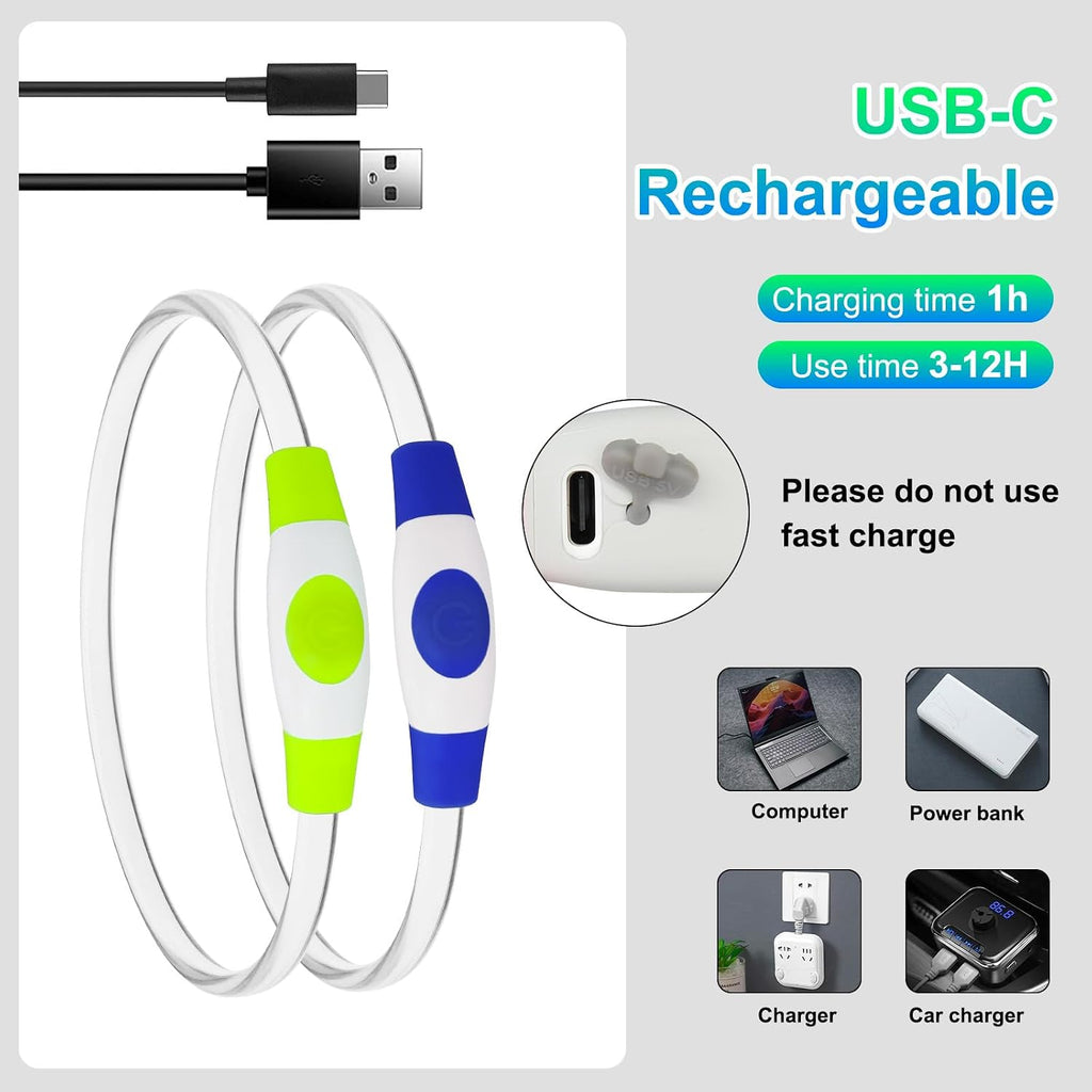 Rechargeable LED Dog Collar