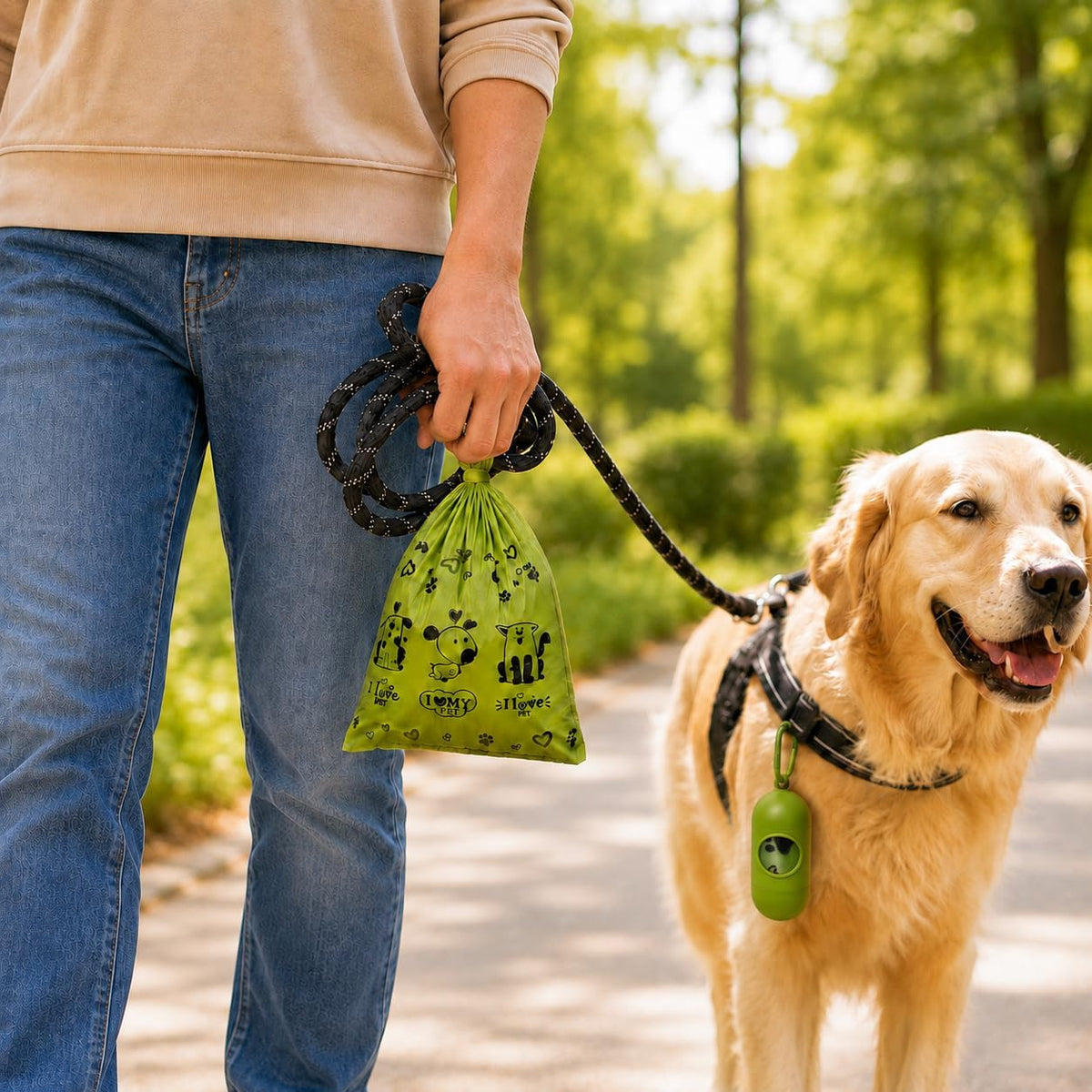 Dog Poop Bags 540 Counts – Stronger Bags for Cleaner Pickups