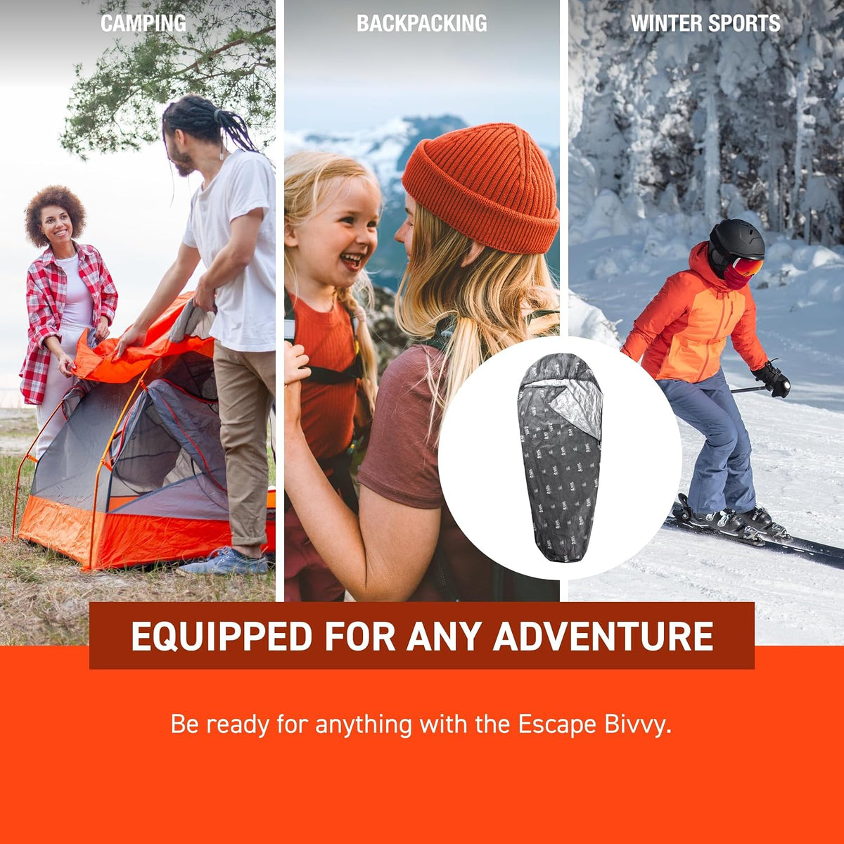 Escape™ Bivvy XL with Hood - Gray