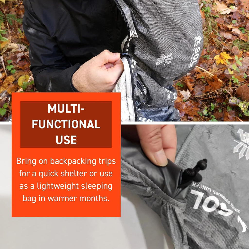 Escape™ Bivvy XL with Hood - Gray