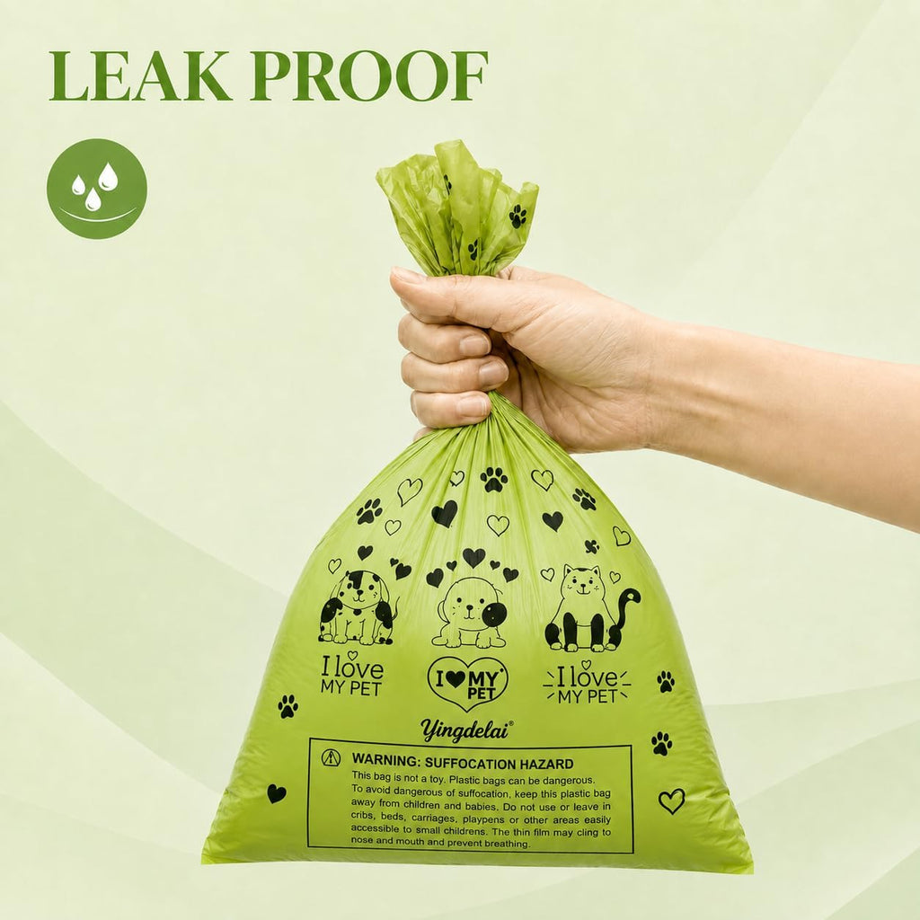 Dog Poop Bags 540 Counts – Stronger Bags for Cleaner Pickups
